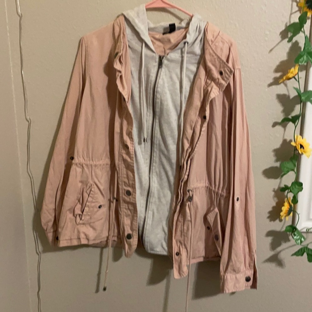 Baby Pink and Cream Jacket
